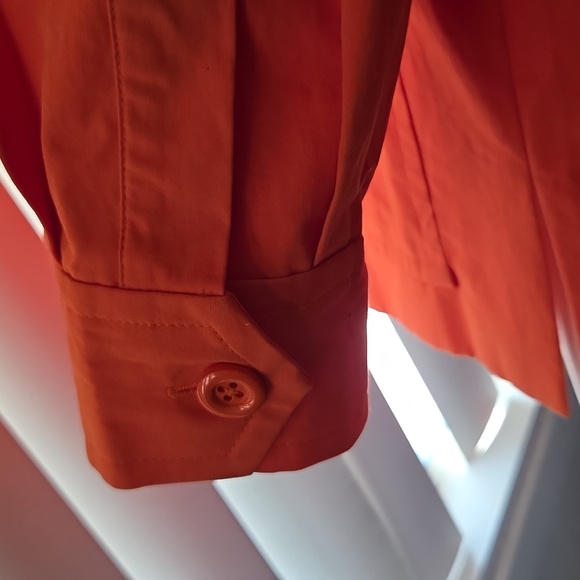 Issac Mizrahi Orange Jacket - Picture 4 of 8